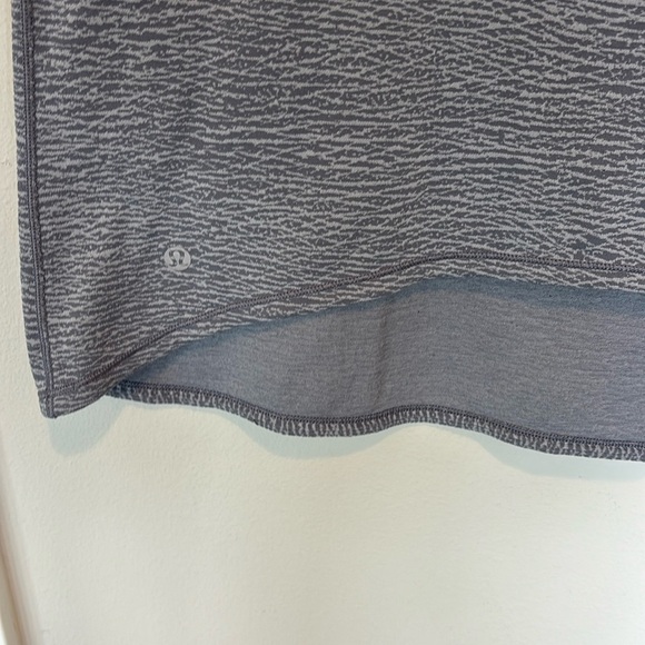 Lululemon Athletica Grey Sleeveless Muscle Tee - Large - Picture 3 of 4